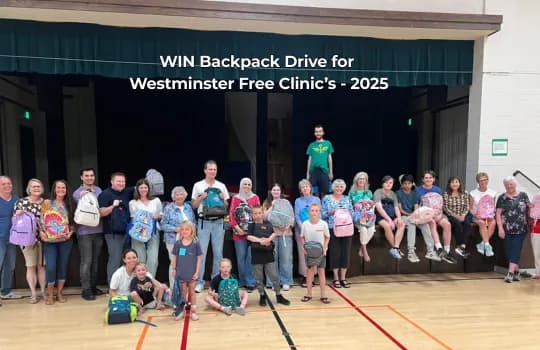Backpack drive community group