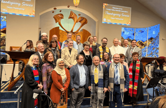 Thanksgiving interfaith service