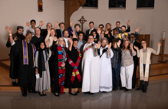 Interfaith leaders gathering